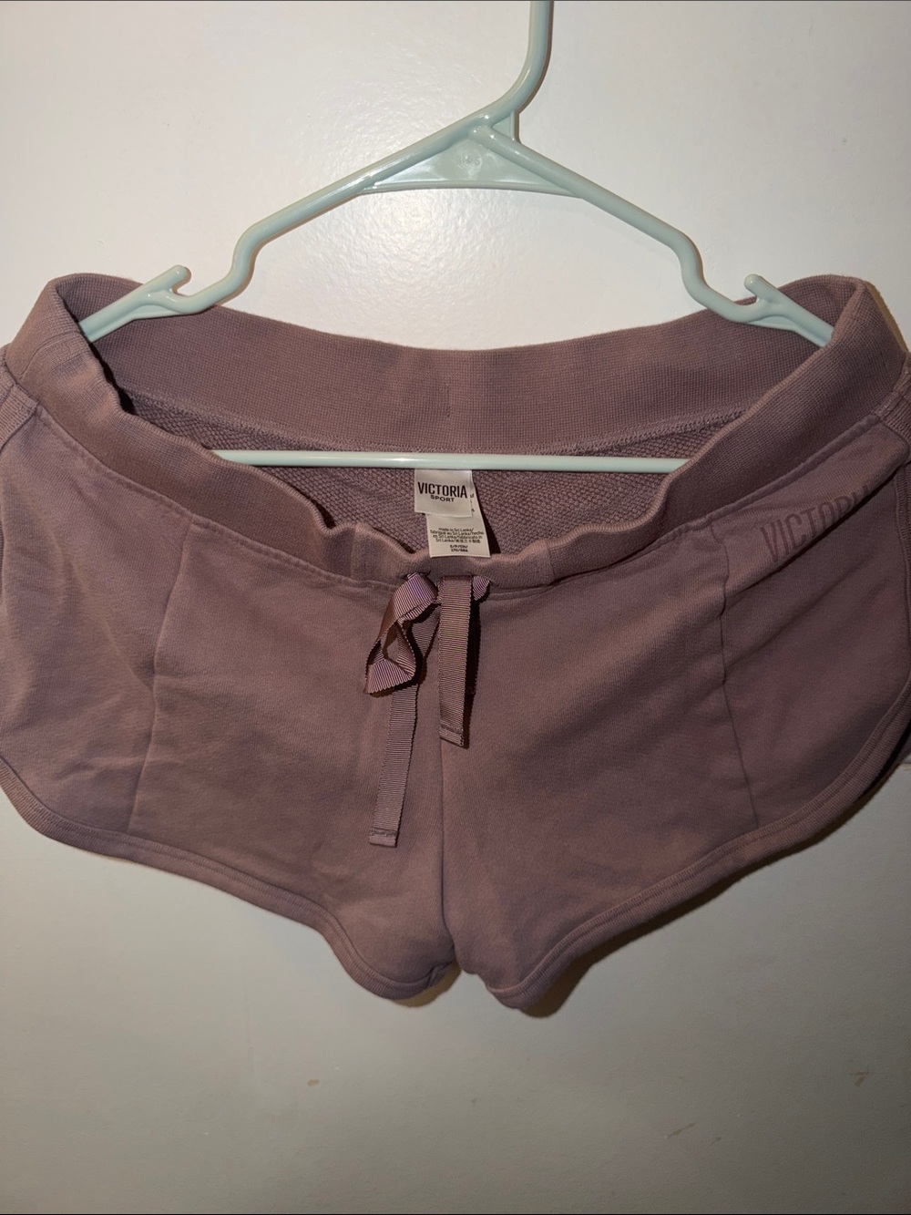 Victoria's Secret Dusty Mauve Drawstring Lounge Shorts